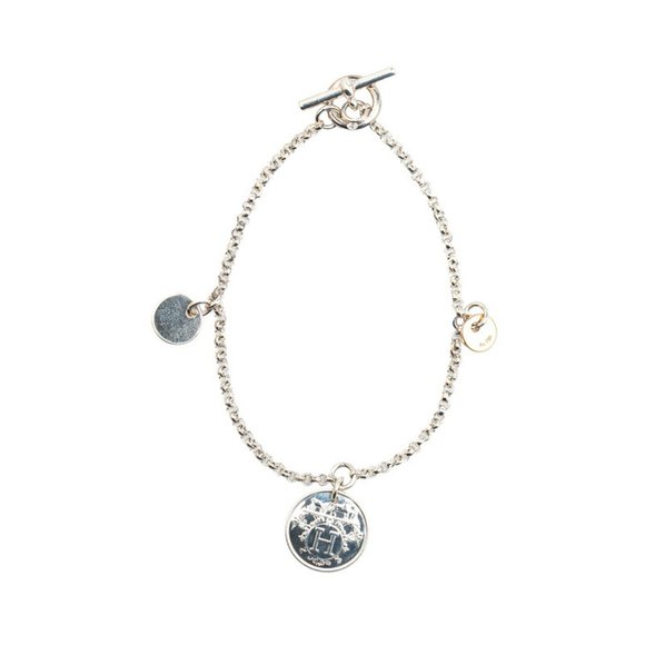 HERMES Pink Charm Bracelet - Picture 1 of 9